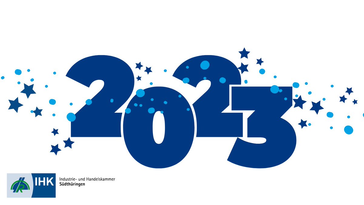 Das gesamte Team der #IHKSüdthüringen wünscht Ihnen einen guten Rutsch ins neue Jahr #2023!🎆