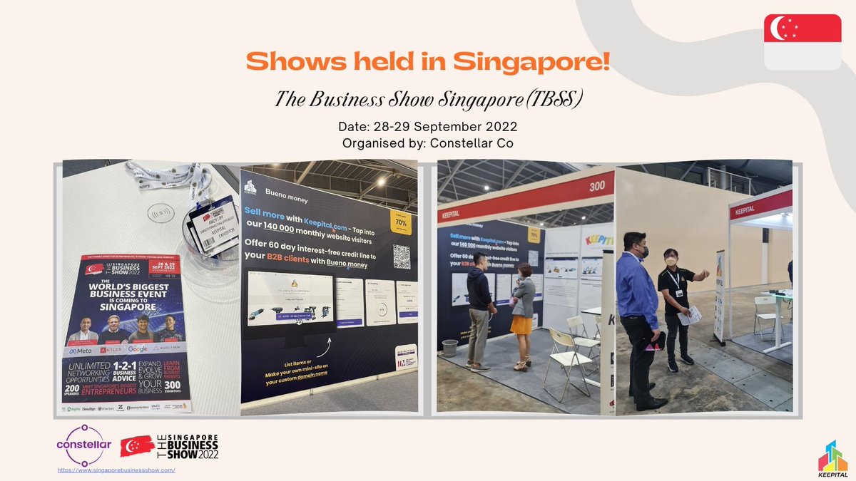 KeepitalB2B's tweet photo. A thread (Part 1)

#ICYMI

In 2022...
✅ We brought SMEs across Southeast Asia
✅ We held Business Networking sessions that mutually
benefitted our clients
✅ We are continuously committed to improving your products and services on Google, operating as a fully SEO-ready platform https://t.co/bX8E9RDlzy