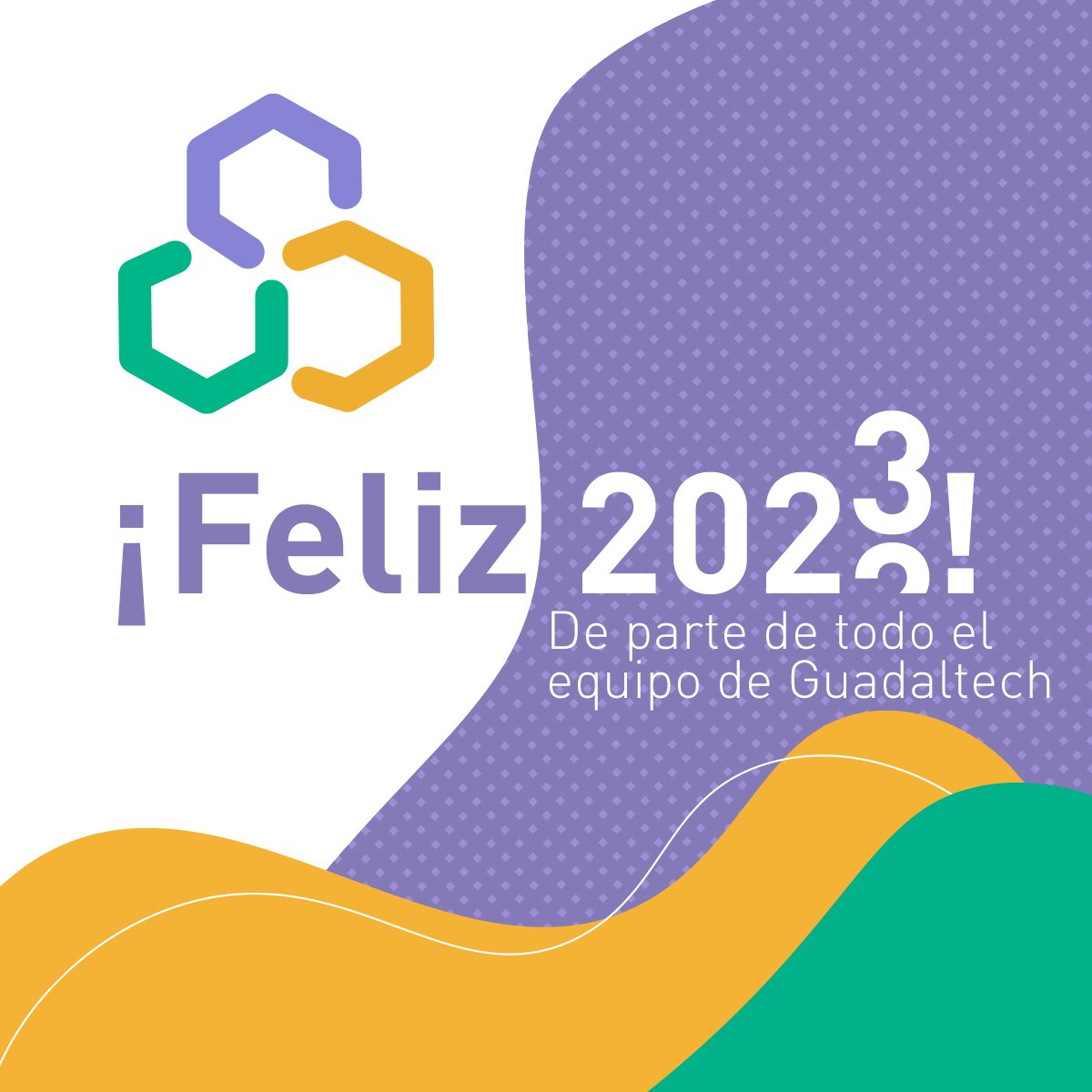 GuadalTech's tweet image. Desde Guadaltech os deaseamos un Felíz 2023 lleno de nuevos proyectos y que logréis todos vuestros objetivos.
#feliz2023