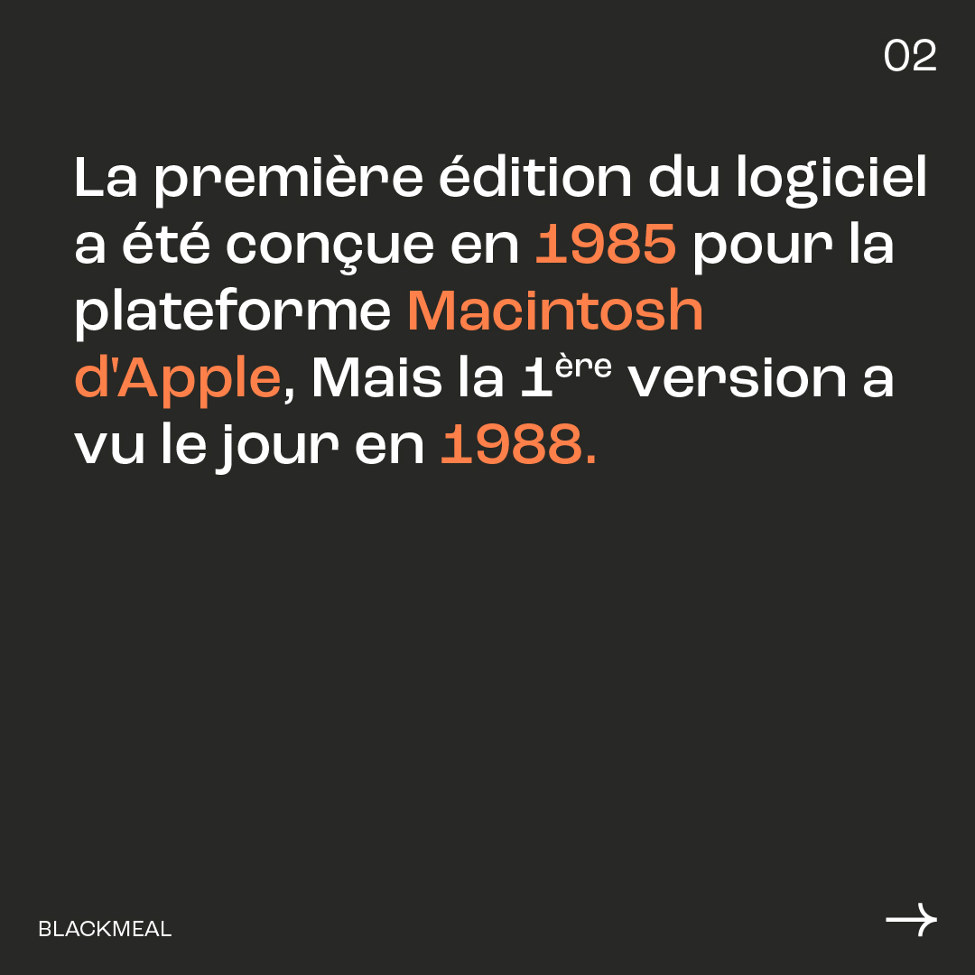 blackmeal's tweet photo. Vous connaissez le logiciel @Adobe Illustrator, mais connaissez-vous sa date de création ? 🤔 On vous en dit plus dans le motion pills de ce jour ! 👀

#motionpills #illstrator #logiciel #création #motion #motiondesign https://t.co/BGP69nnSmM