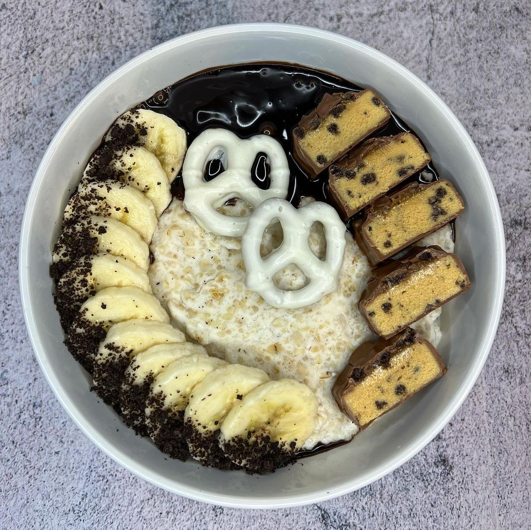 Cookies &amp; Cream Proats🤩

📸 @life_of_jessm