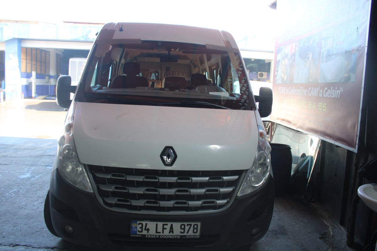 #Renault master ön cam değişimi