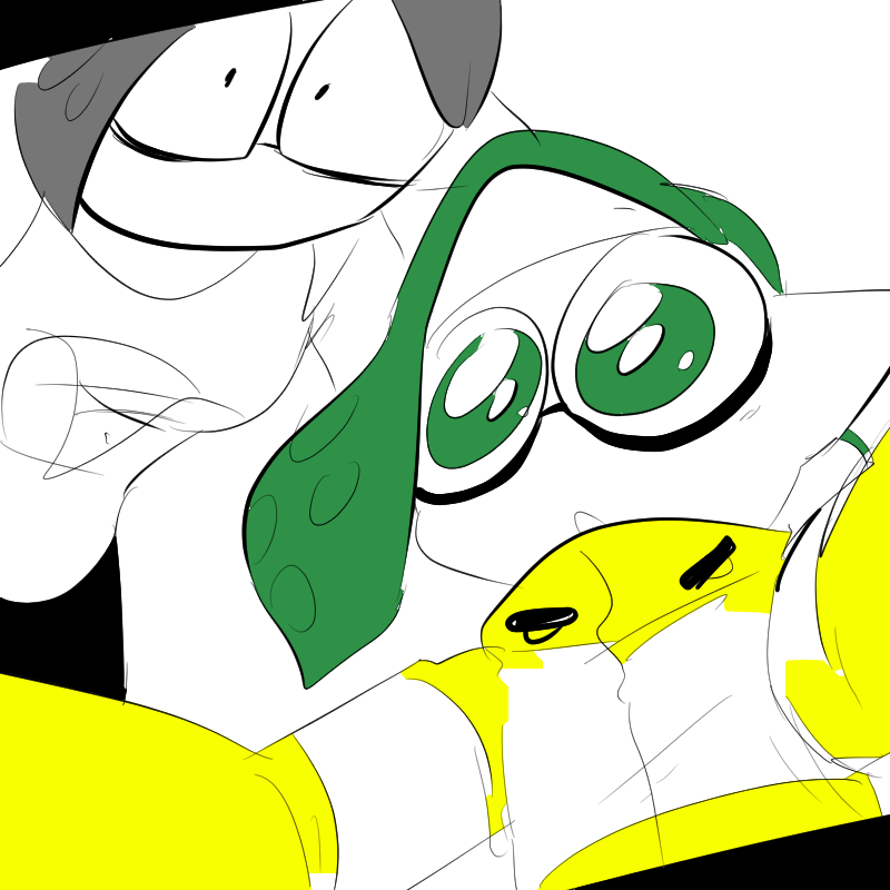 インクリング 「#我イカイカ5年 」|MFLのイラスト