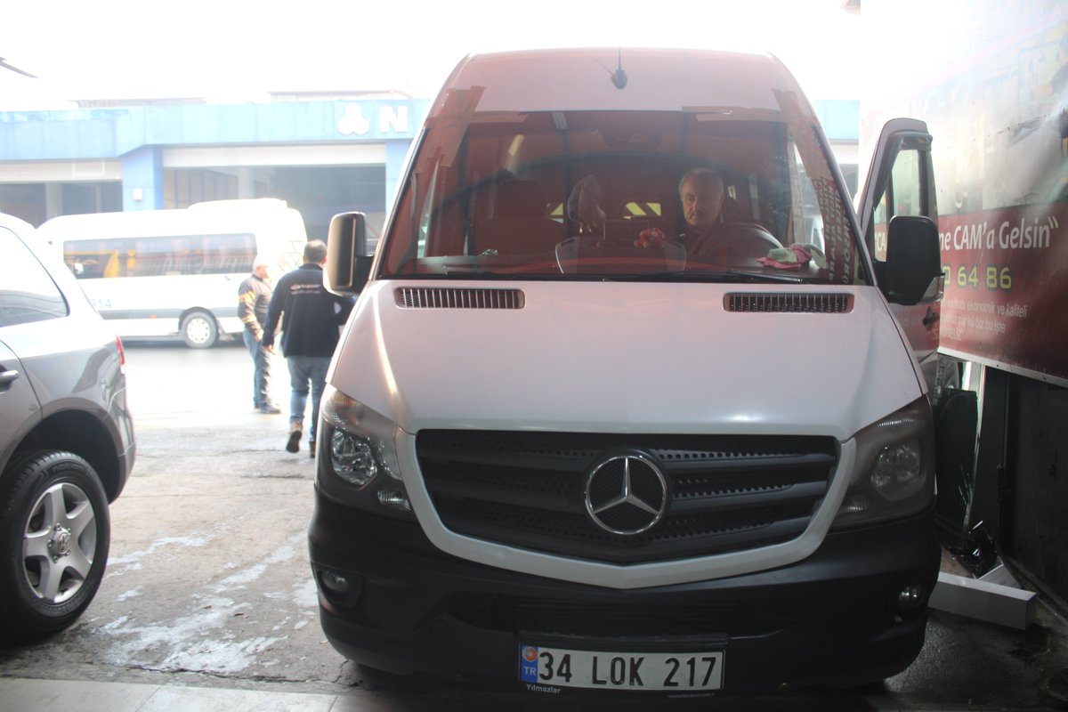 #mercedes sprınter ön cam değişimi