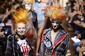 Vivienne Westwood, a huge reason why I studied fashion, a creative genius, ideas so outside the realm of most fashion, an inspirational artist &amp; tireless campaigner, a rich, imaginative backdrop to my life. So sad to hear she has died.
