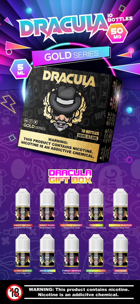 Liyishengvape's tweet image. Ejuice
5ML30mg~35mg~50mgOne gift box, ten flavors.
Wechat13360289035
#vladdin
#vapeman
#bahrainvape
#japanvapers
#вейп
#вейпинг
#voltbar
#vapenginofficial
#вейперы
#vapebrasil
#vapebh
#vapemanila
#vapevietnam
#電子たばこ
#vapeukraine
#vapephilippines
#ecigthai
#vapeuae
#vapedubai