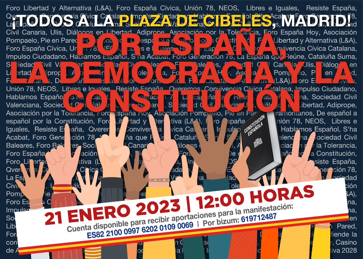 ¡Nos vemos en Cibeles! ¡A la calle, que ya es hora!
