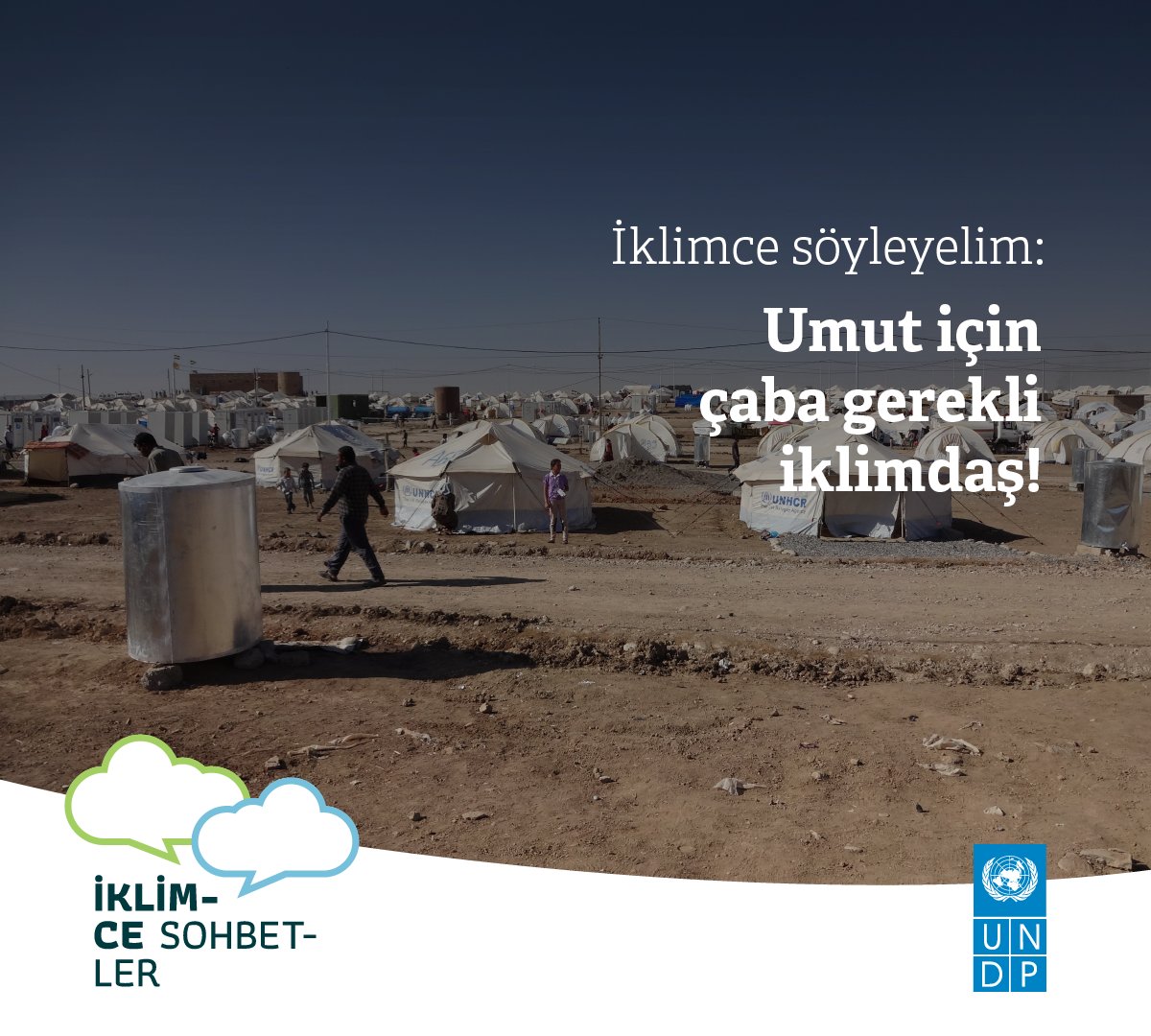 .<a href="/RESCUEorg/">IRC - International Rescue Committee</a>’un raporuna göre iklim krizi yeni yılda insani krizleri tırmandıracak. Rapora göre 2014’te insani yardıma ihtiyaç duyan kişi sayısı 81 milyonken, bu sayı 2023’te 339 milyonu bulacak.
İklimce söyleyelim: Umut için çaba gerekli iklimdaş!
Kaynak: bit.ly/3BD8A0f