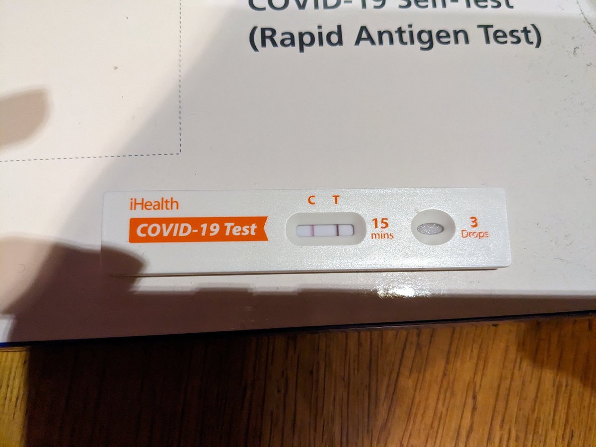 Trust me to get Covid when it's no longer fashionable. Here's the standard photo.