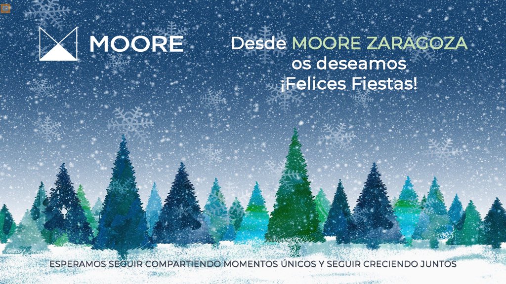 GuzmanRamiro's tweet photo. ¡Feliz 2023 de parte de todo el equipo #Moore #Zaragoza! 🎄🎅🏻 #
Un lujo estar con vosotros un año más. ¡Feliz vida! ❤️ https://t.co/NVqqtermks