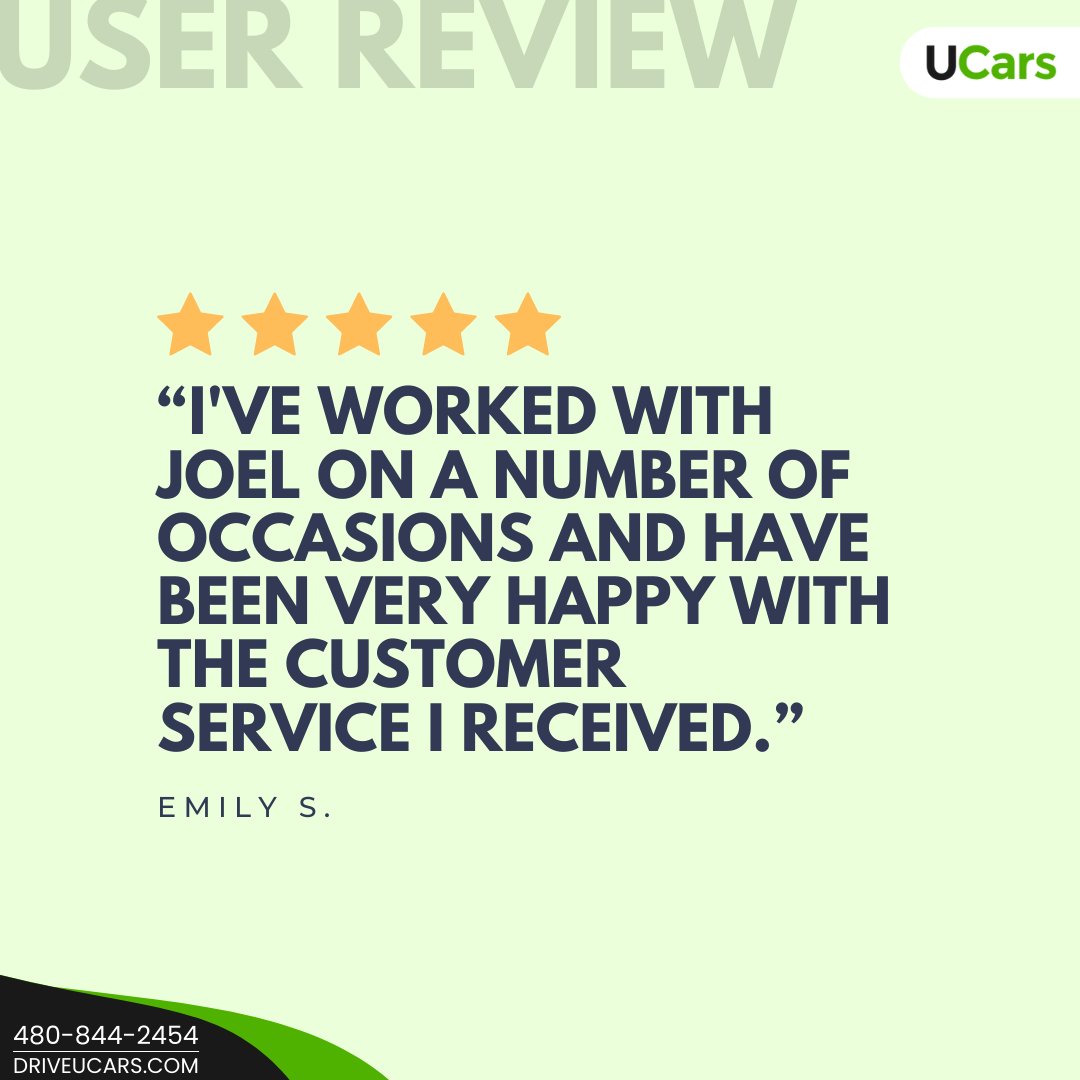 DriveUCars's tweet image. 𝑼𝑺𝑬𝑹 𝑹𝑬𝑽𝑰𝑬𝑾 | 5-𝑺𝒕𝒂𝒓𝒔 ***** 𝑮𝒓𝒂𝒕𝒊𝒕𝒖𝒅𝒆 𝒕𝒐 𝒐𝒖𝒓 𝒄𝒖𝒔𝒕𝒐𝒎𝒆𝒓𝒔 𝒇𝒐𝒓 𝒕𝒉𝒆𝒊𝒓 𝒓𝒆𝒗𝒊𝒆𝒘𝒔!

#ucars #User #review #service