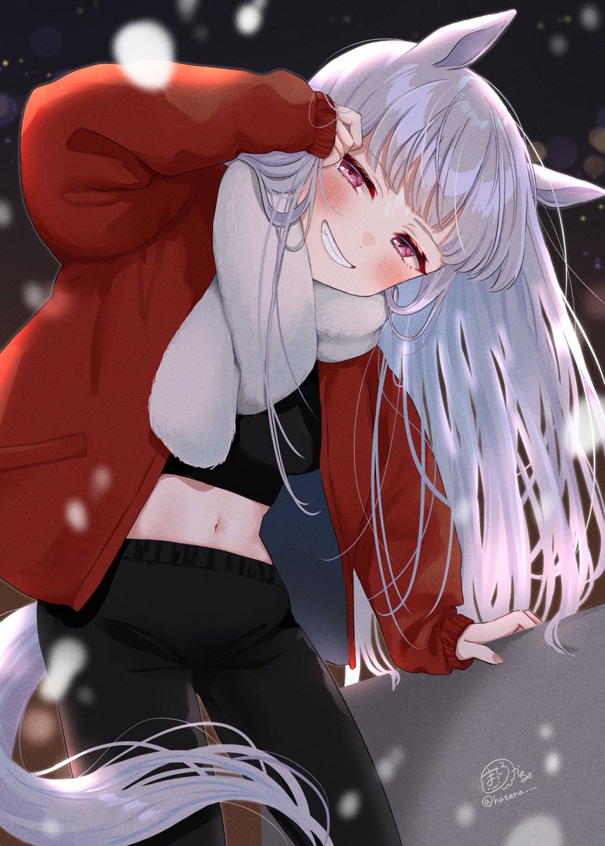 ゴールドシップ(ウマ娘) 「お気に入りたくさん描けました #今年も残りわずかなのでお気に入りの4枚を貼る 」|まっしろかち☁️Skeb受付中のイラスト