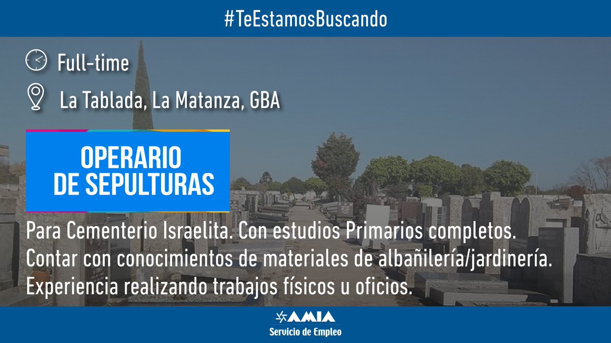 Servicio de Empleo AMIA tweet media