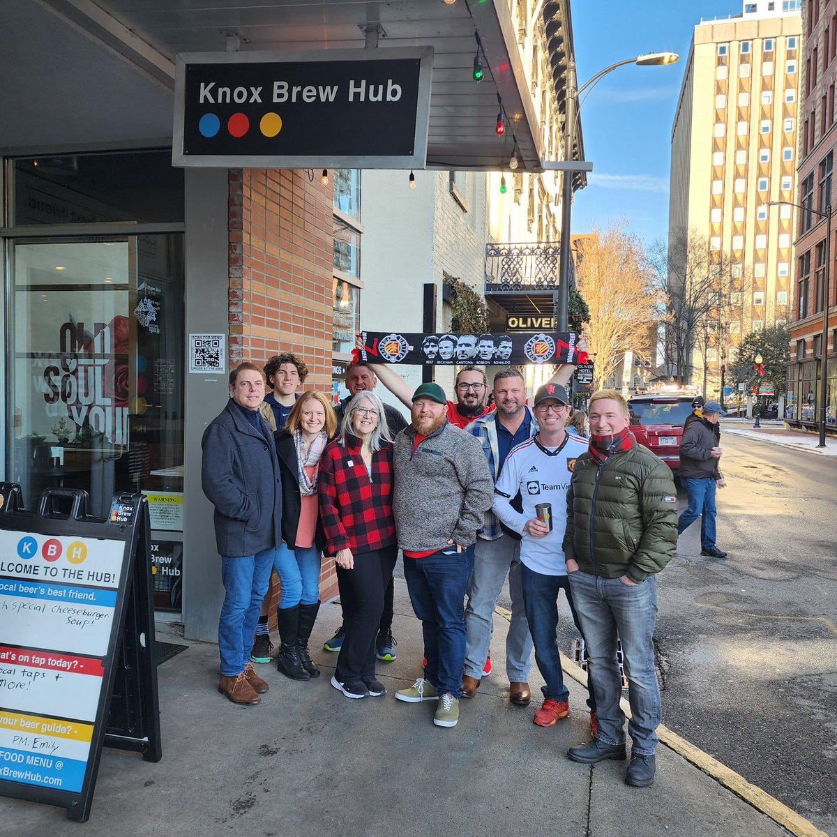 ManUtdKnoxville's tweet photo. Tomorrow! Join us @KnoxBrewHub Bright and Early 7:30am! 
#GGMU 
#MyPLMorning 
#Knoxville https://t.co/3DYBkZS9s9