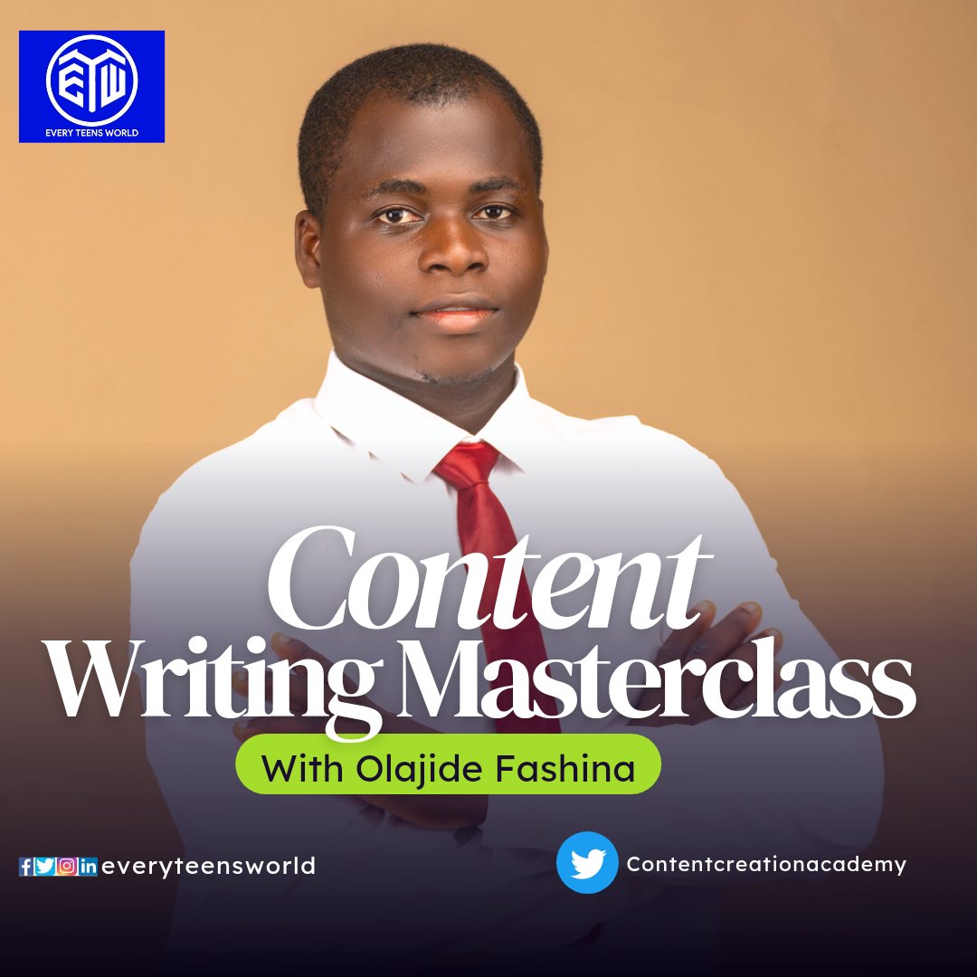 Contentcreatetw's tweet photo. Do you desire to monetize your skills and discover hidden secrets in selling out your brand?

Register via this link:
https://t.co/nfAjZPUE1F

Send a proof of payment via WhatsApp to 08027706623.

#Impact
#DLConversations
#EveryTeensWorld
#EstherSolomon
#AndrewTate https://t.co/qSA319jcYV