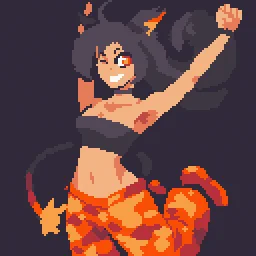 by  