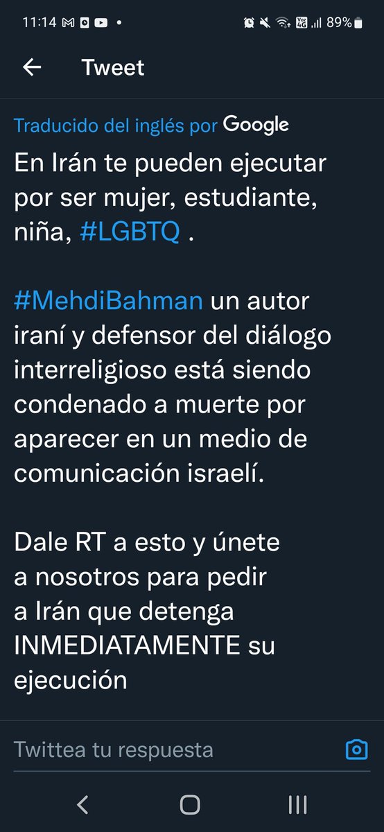 SergioPik's tweet photo. En las noticias internacionales no lo vas a encontrar, en las historias de @periodistan_ tampoco.
#MehdiBahman va a ser ejecutado en Irán por aparecer en un medio israelí.
La teocracia iraní de los ayatolas es el regimen nazi en estos días. https://t.co/EDZoAdF90S