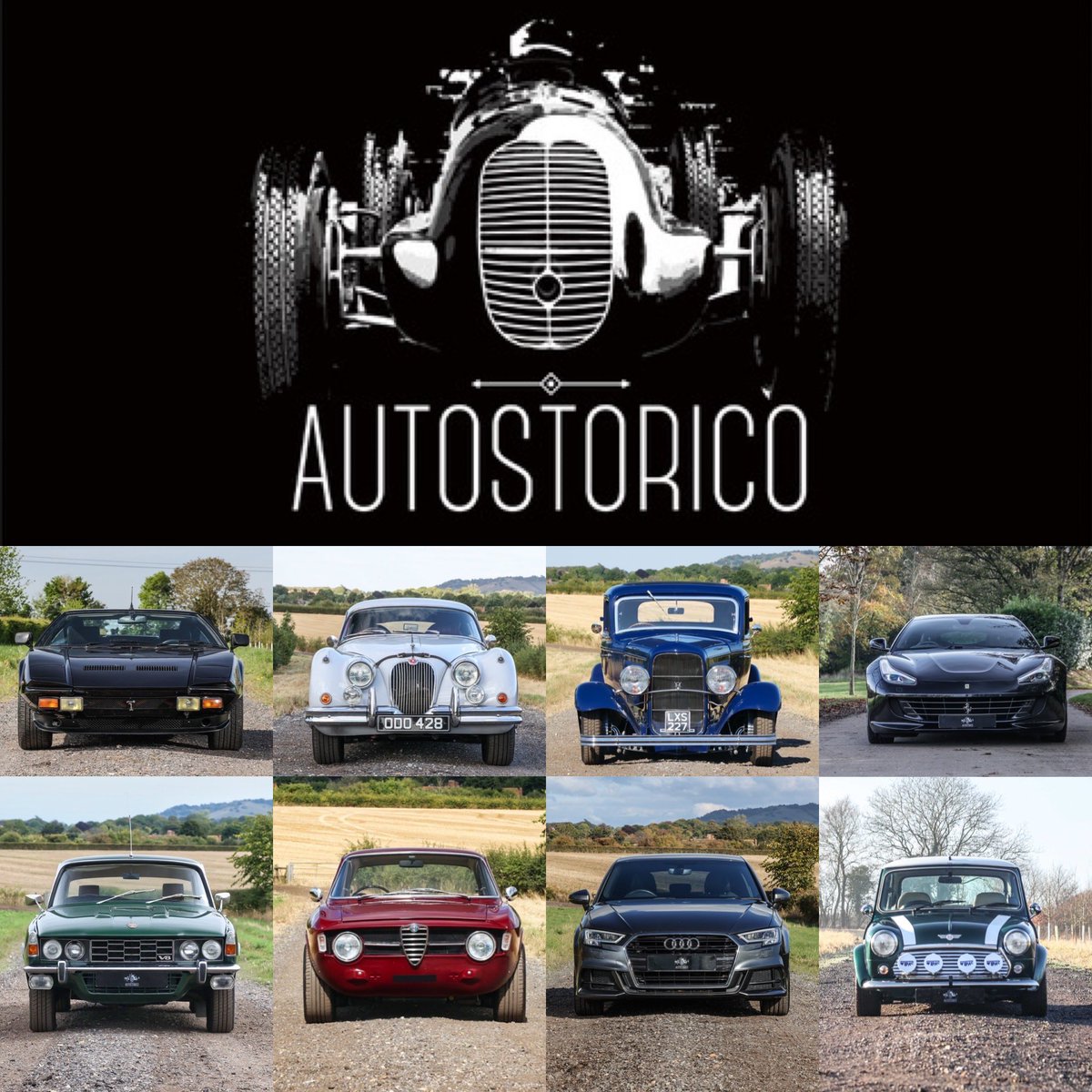 AutostoricoLtd's tweet photo. ‘A busy end to 2022 with these all finding new homes’ #detomaso #pantera #jaguar #xk150s #hotrod #threewindowcoupe #ferrari #gtc4lusso #rover #alfa #mini #minicooper https://t.co/Gzac1pKxBs