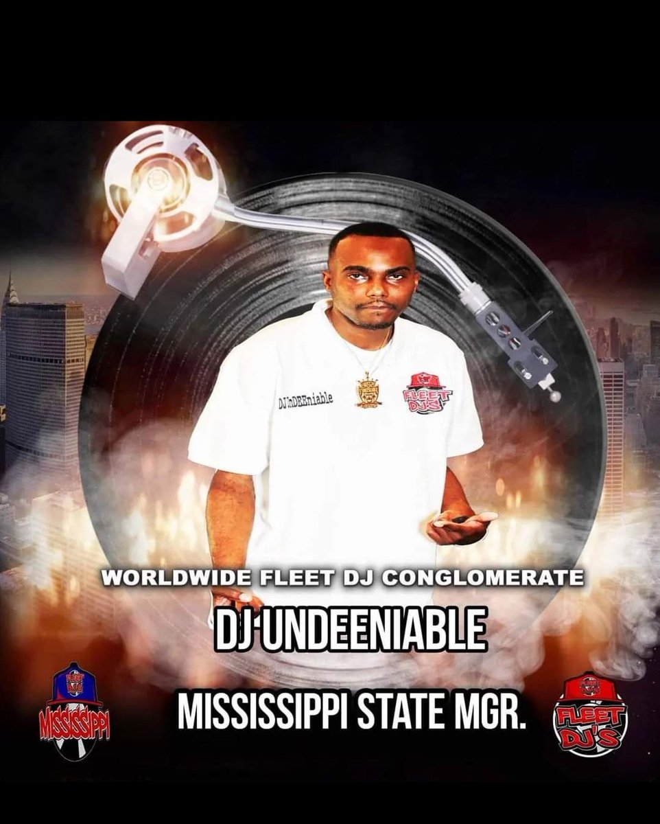 On behalf of the World Wide <a href="/FleetDJs/">FLEET DJ'S</a> Conglomerate join Us in Welcoming and Congratulating <a href="/DJUNDEENIABLE/">Marc Rose</a> on his new promotion as our Mississippi State Manager #MSFleetDJs #DJUNDEENIABLE #FleetDJs <a href="/FLEETDJS/">FLEET DJ'S</a> <a href="/fleetnation1/">fleetnation</a> <a href="/Twitter/">Twitter</a>