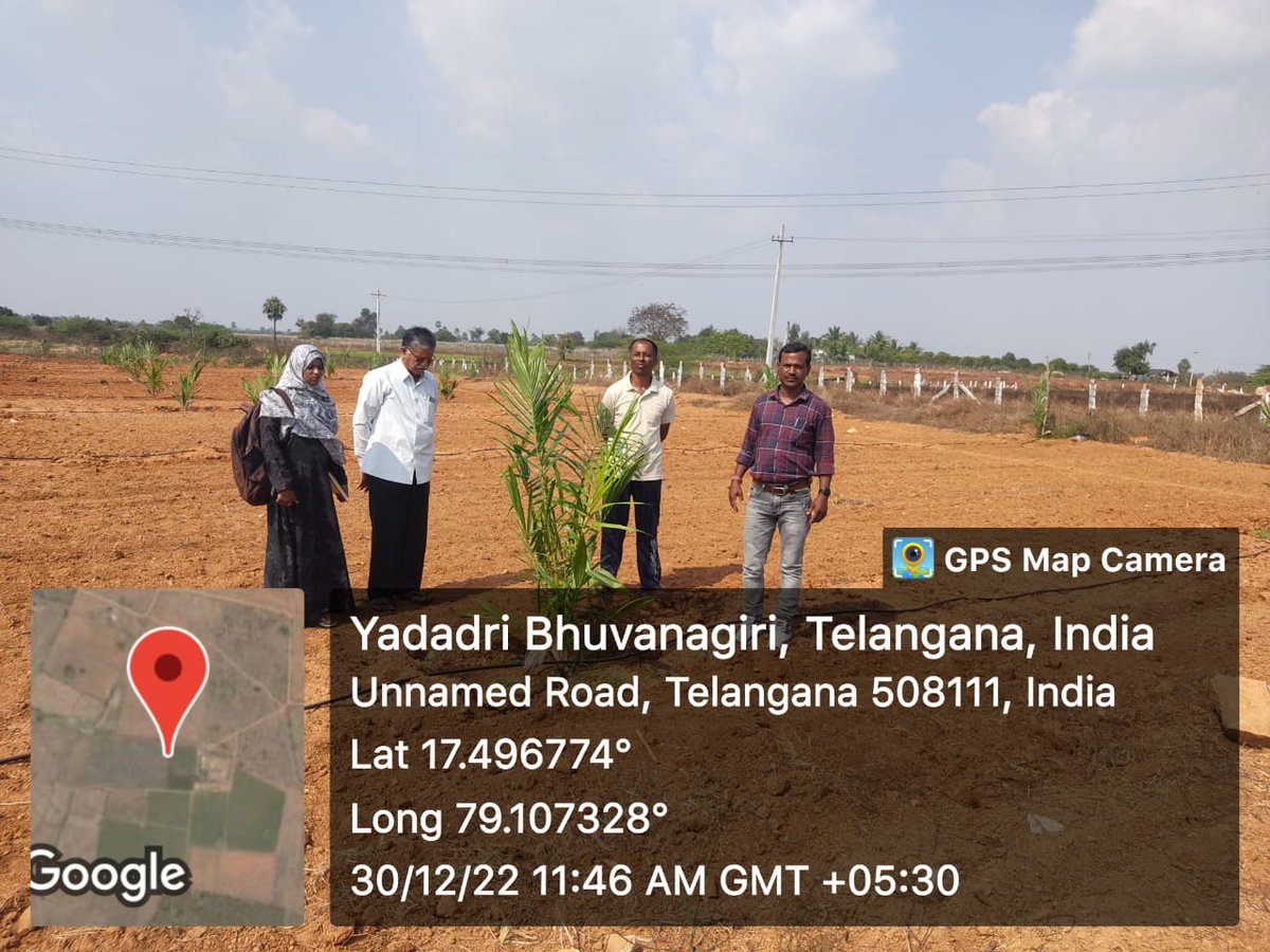 Horti_Athmakur's tweet photo. Today inspected Vegetable Mulchng, Oilpalm plantation field's at Athmakur Mothkur mandal and suggested remedial measures to the farmer @Collector_YDR @ACLB_Yadadri @DYadadri https://t.co/ZnUbAPQH13