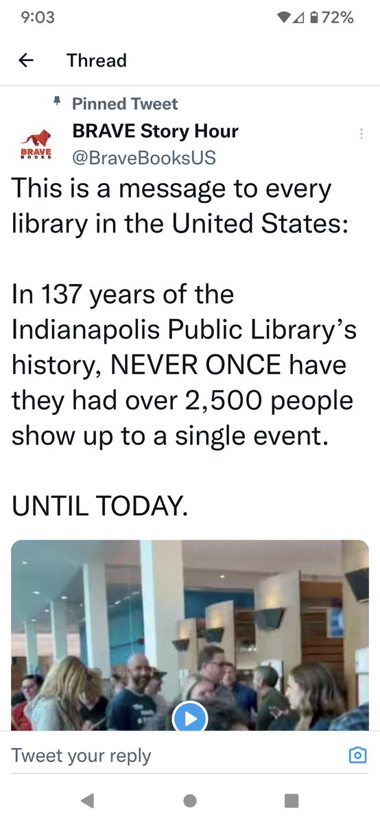 Indianapolis Public Library tweet media