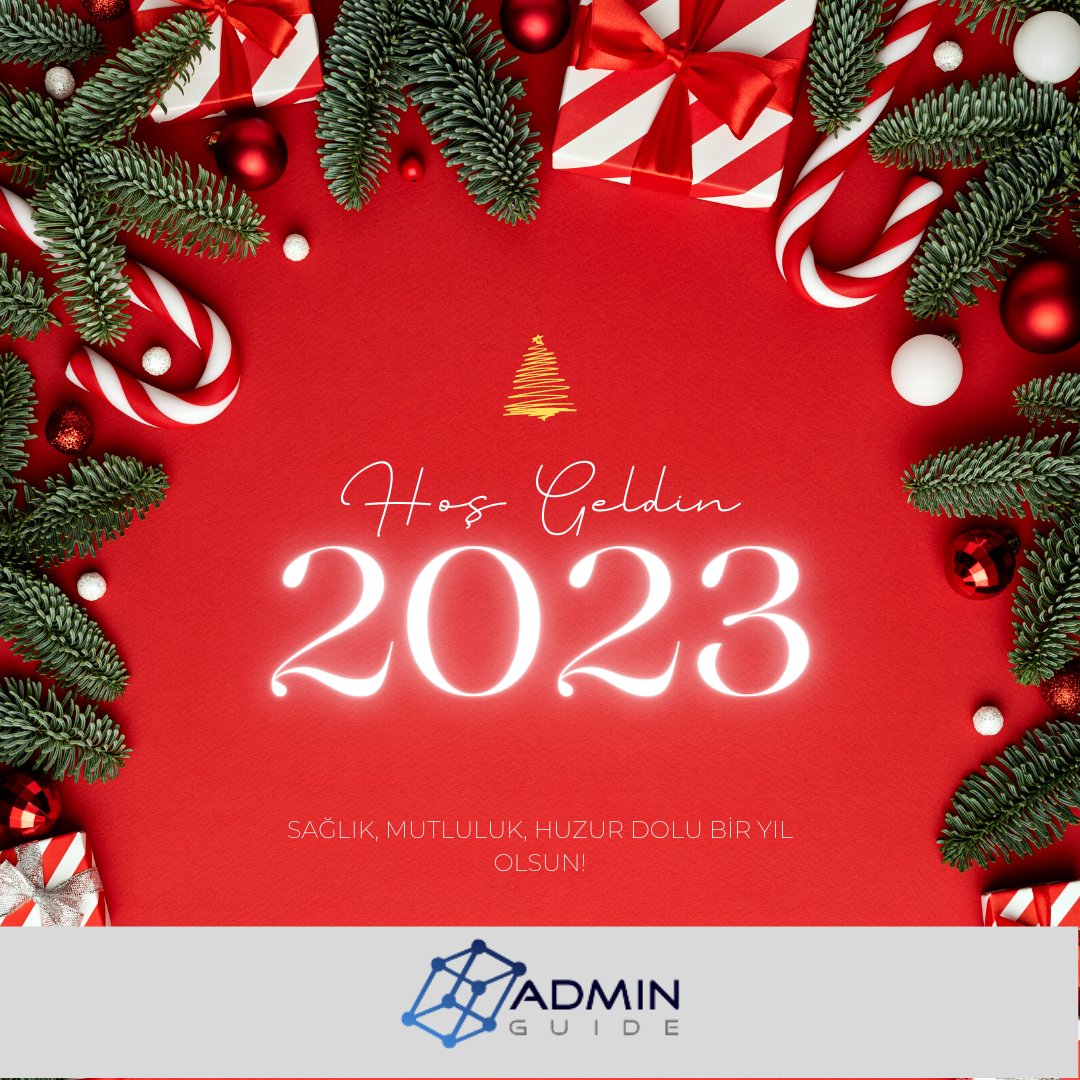 AdmGuide's tweet image. Yeni yıl hepimize sağlık, huzur ve bereket getirsin, yeni yılınız kutlu olsun
#yeniyıl #yeniyilinizkutluolsun #Hoşgeldin2023 #yılbasi