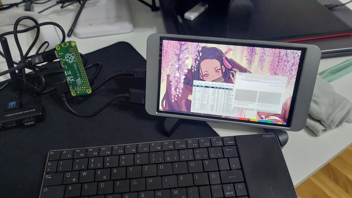 tiagoapimenta's tweet photo. Raspberry  PI Zero + Alpine + LabWC https://t.co/JRM0dEr2SI