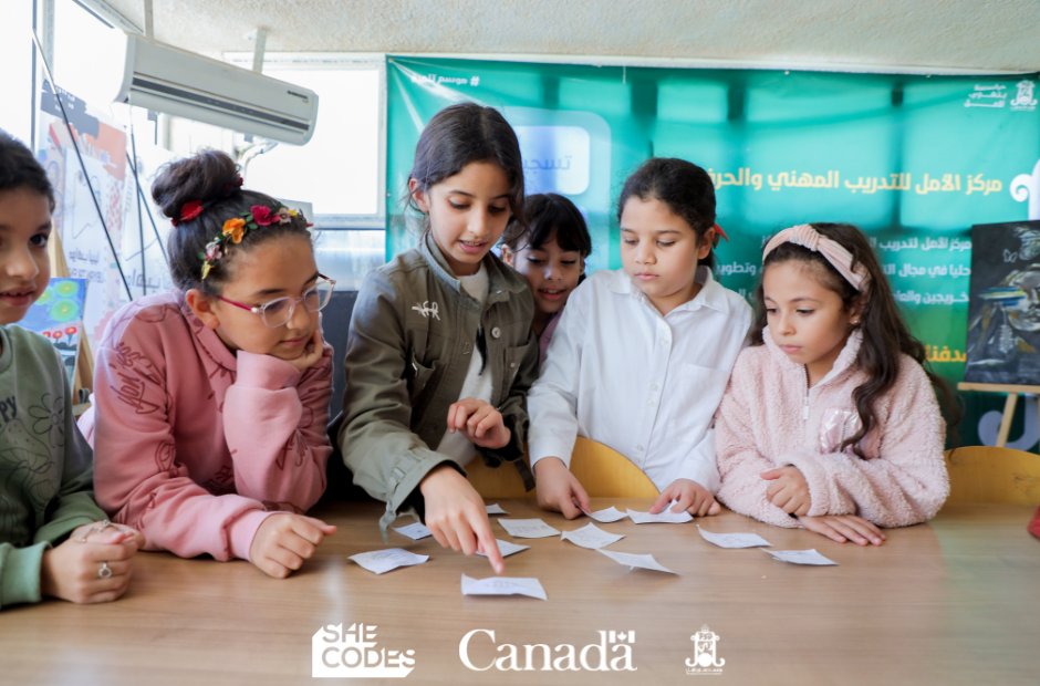 Shecodes2018's tweet image. Coding always has a set beginning, progressive middle and definitive end – just like playing a game. 🚀
kids of #OPERATIONCODE SPRING BREAK at the age of 6-9 are learning about how to play by #Robots and we encourage them to put their little hands in tech. 😍