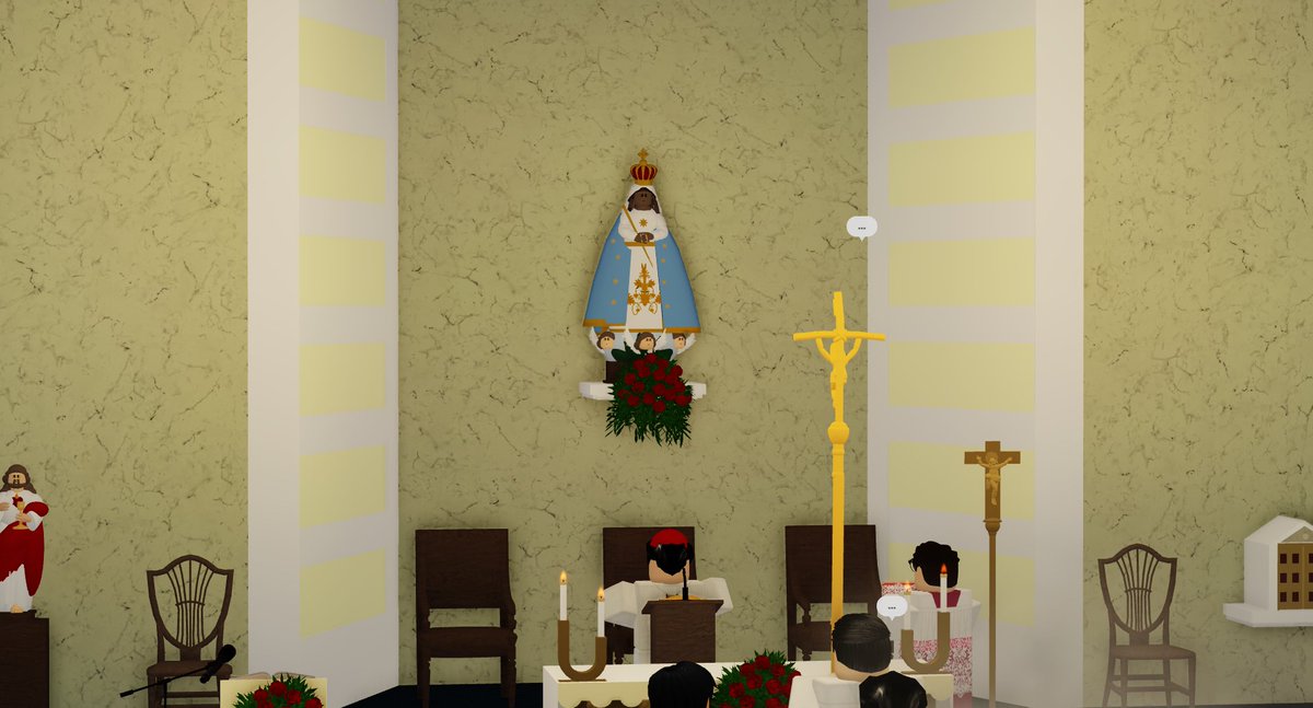 ImmediaRBLX's tweet photo. Today, the Archbishop of Westminster celebrated Mass at the Bon Voyage Chapel for the Feast of the Holy Family.

In his homily, he asks to always bond with family members more. https://t.co/3FwlU9GqLs
