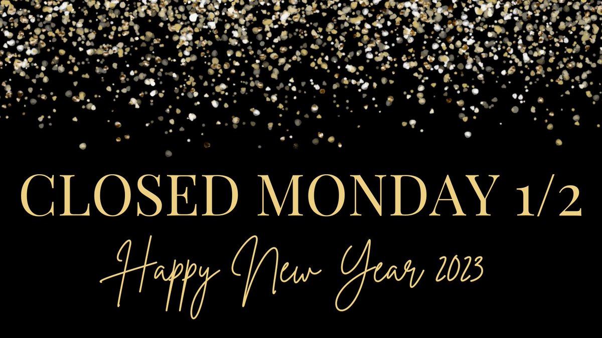 We will be conducting year end inventory Friday, December 30th. Orders can be placed, but may not ship that day. Our office and warehouse will be closed Monday, January 2nd in observance of the holidays. We will resume normal operations Tuesday, January 3rd. Happy New Year!