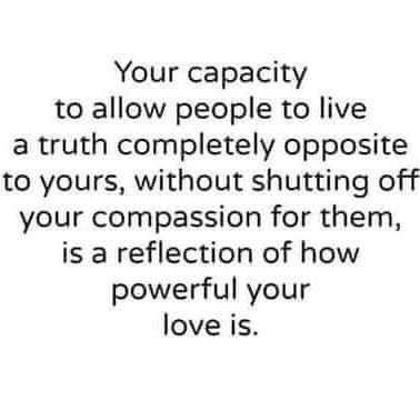 FosterGamble's tweet photo. Such tolerance is what is necessary to live in a truly free and diverse society. Honor diversity of thought, though not when one person violates another.
#thrive #freedom #tolerance #love #compassion #truth #disagreement #unattachment https://t.co/1EAuD2A9CH