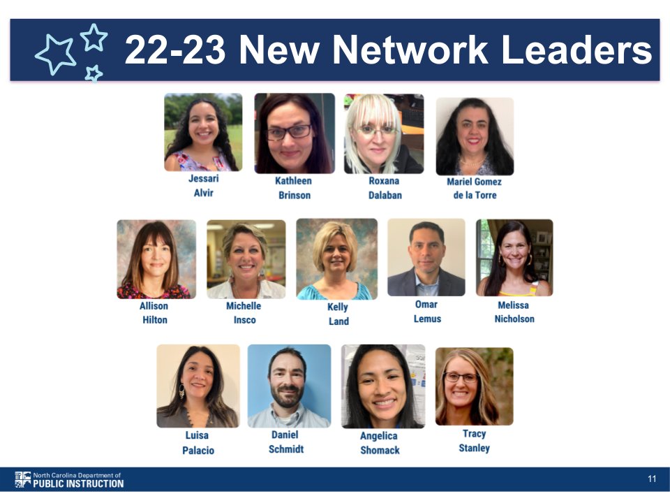 I thank these educators for their invaluable contributions to the profession. I'm grateful for such a talented & dedicated team leading #Together4MLs. We close another year filled with challenges & uncertainties, but this team persevered & continued to deliver excellent work.🙌😍