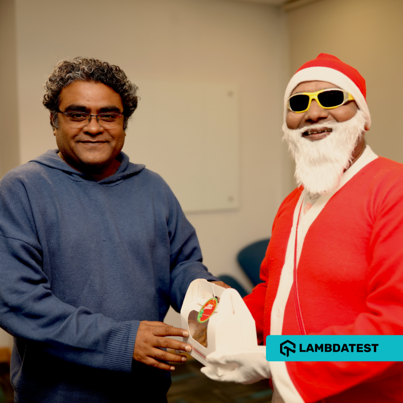 lambdatesting's tweet image. With fond memories, we welcomed our Santa! ๐๐บ
 It was an evening to remember at LambdaTest as we wrapped up the year and spread the holiday cheer! ๐คฉ
Onwards and upwards to greater heights with LambdaTest's family as we step into New Year 2023!๐
#LifeAtLambdaTest