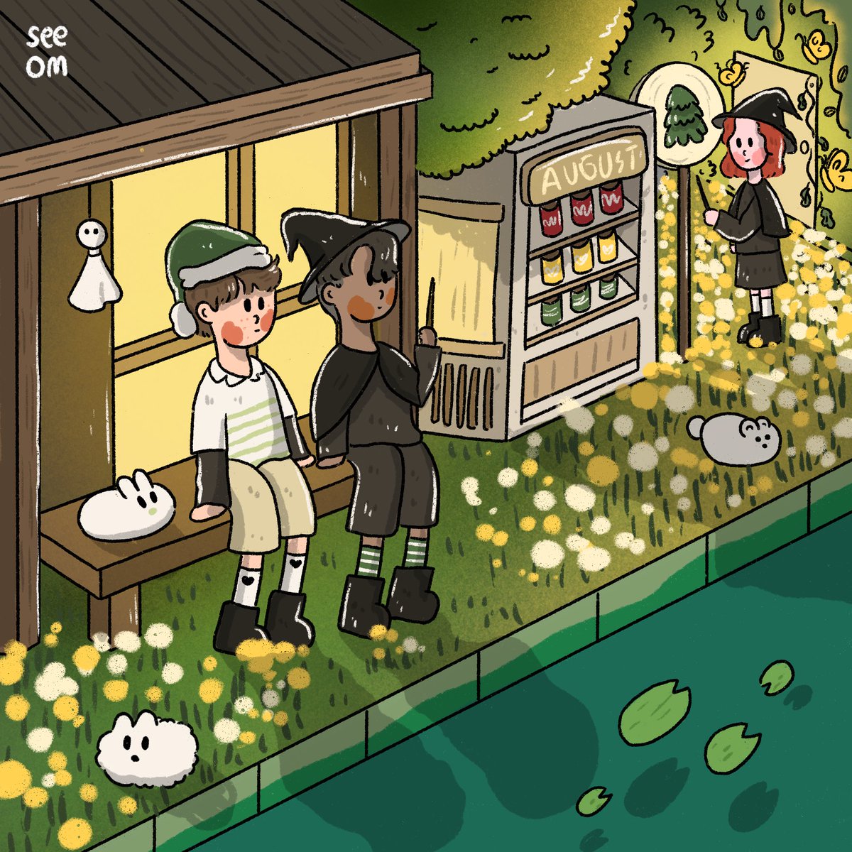 littlegreenhatt's tweet photo. สวัสดีครับ เราชื่อคอมนะ เป็นนักวาดท่านหนึ่ง 5555
ส่วนมากจะวาดเรื่องราวที่ทำให้เรามีความสุข
การออกไปข้างนอกไปเที่ยวกับเพื่อน พอโตขึ้นเพื่อนเริ่มน้อยลง
ในภาพที่เราวาดช่วงๆหลังๆตัวละครก็น้อยลงตามไปด้วย
ยังไงฝากทุกคนด้วยนะค้าบ 💚✨
 #NoTraceNoHardrefNoAi_IamRealArtist https://t.co/PbCACKxeW5