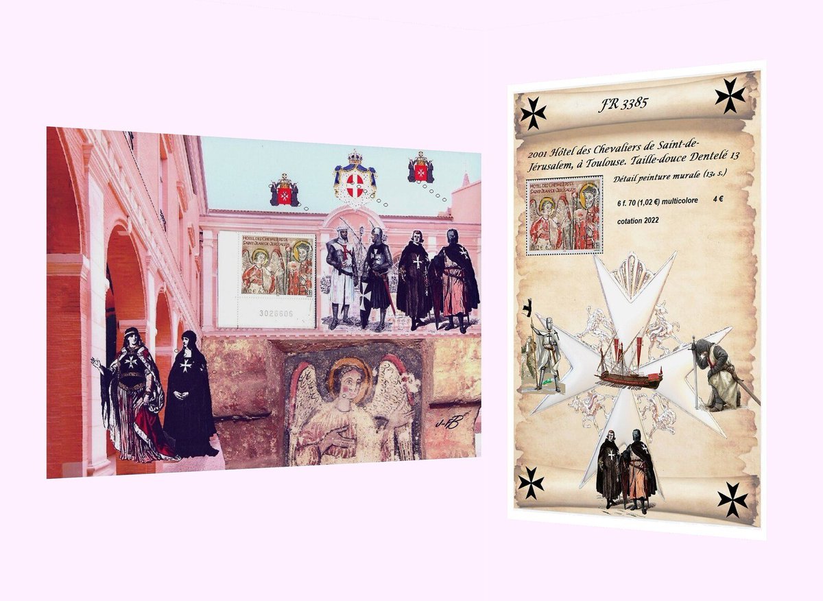 barbierjeanf's tweet photo. Hôtel des Chevaliers de Saint-Jean-de-Jérusalem order of Malta A4 color printing Decoration and Philately https://t.co/pCOICoTHYC via @Etsy https://t.co/iOBsEDHB1u