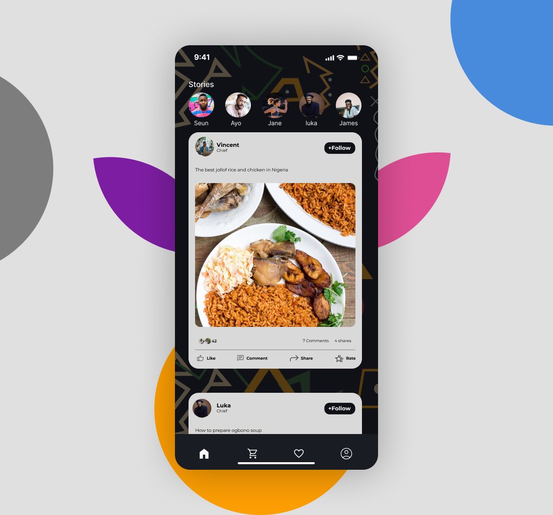 joshomo_'s tweet photo. Day 47 - Activity Feed
#dailyui #daily #design #ui #ux #uiux
#uxdesign #UIUXDesigner #dailyui #uiux #Airdrop
@Daviowhite @ladykachi1 @DailyUI
#product #ChatGpt
#Animation #animated #APP #twitter #fitness #dietapp #drinks #Health #food https://t.co/AtXGA2mQmb