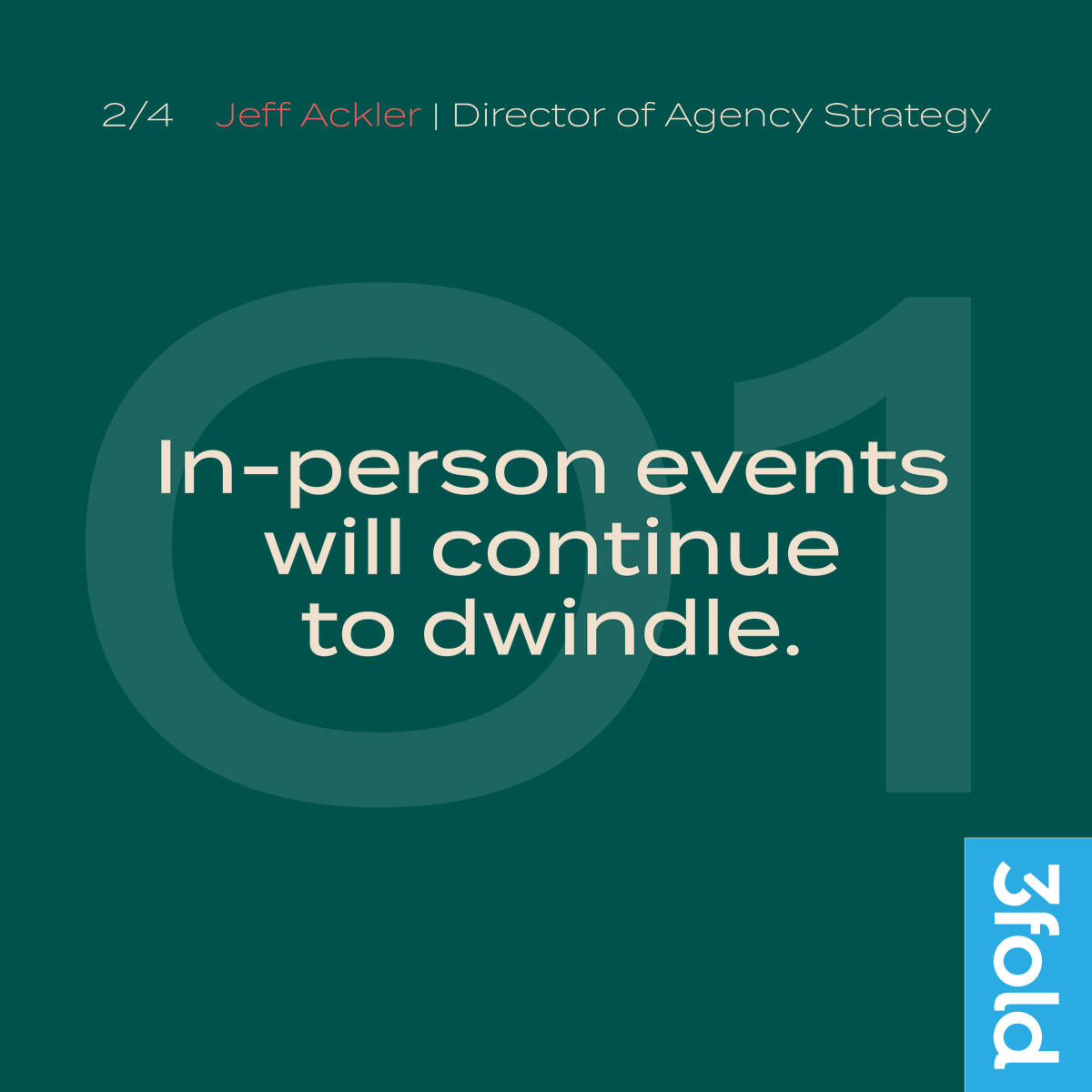 3fold Communications tweet media
