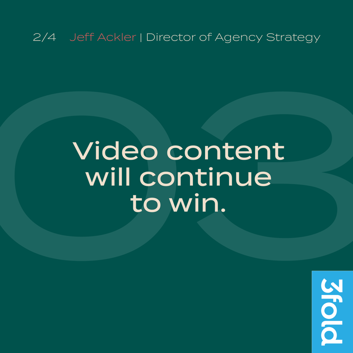 3fold Communications tweet media