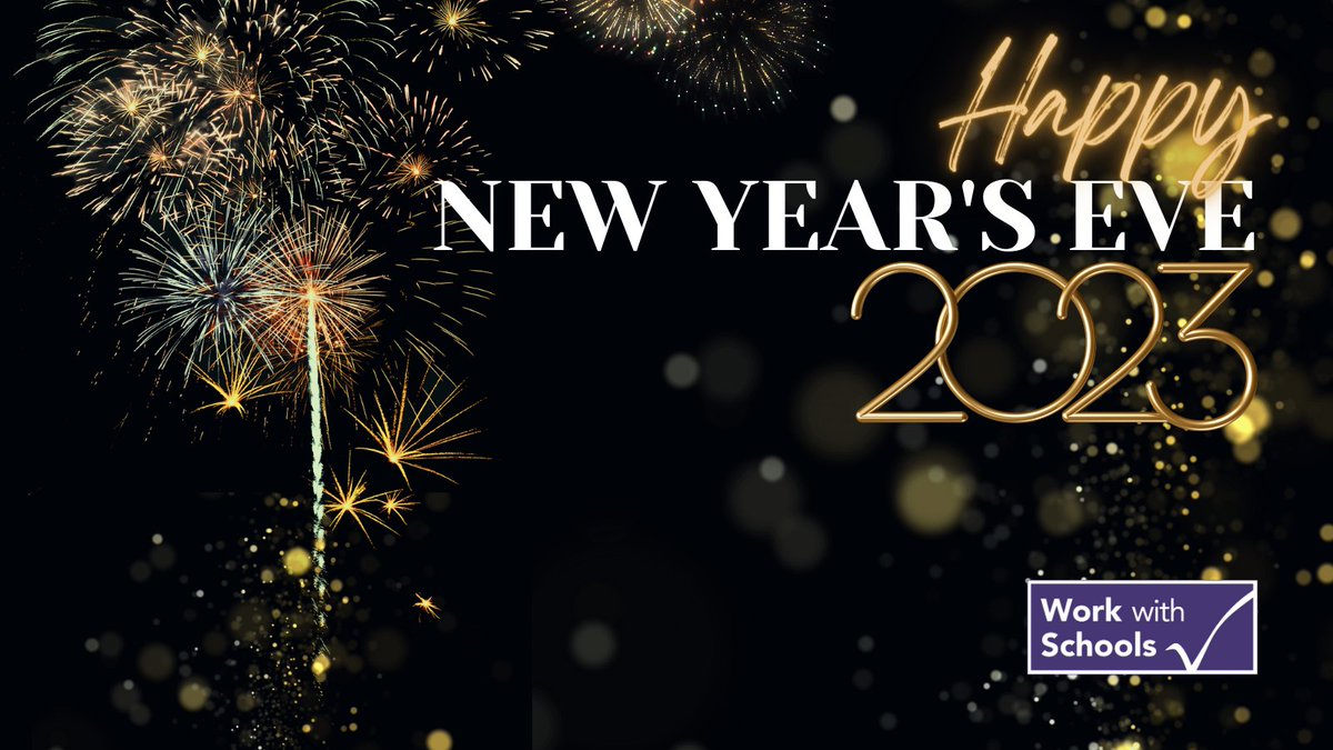 WorkwithSchools's tweet photo. Happy New Year's Eve from all at WorkwithSchools🎉 

#NewYearsEve2022 #nye https://t.co/Z5Bd1yreko