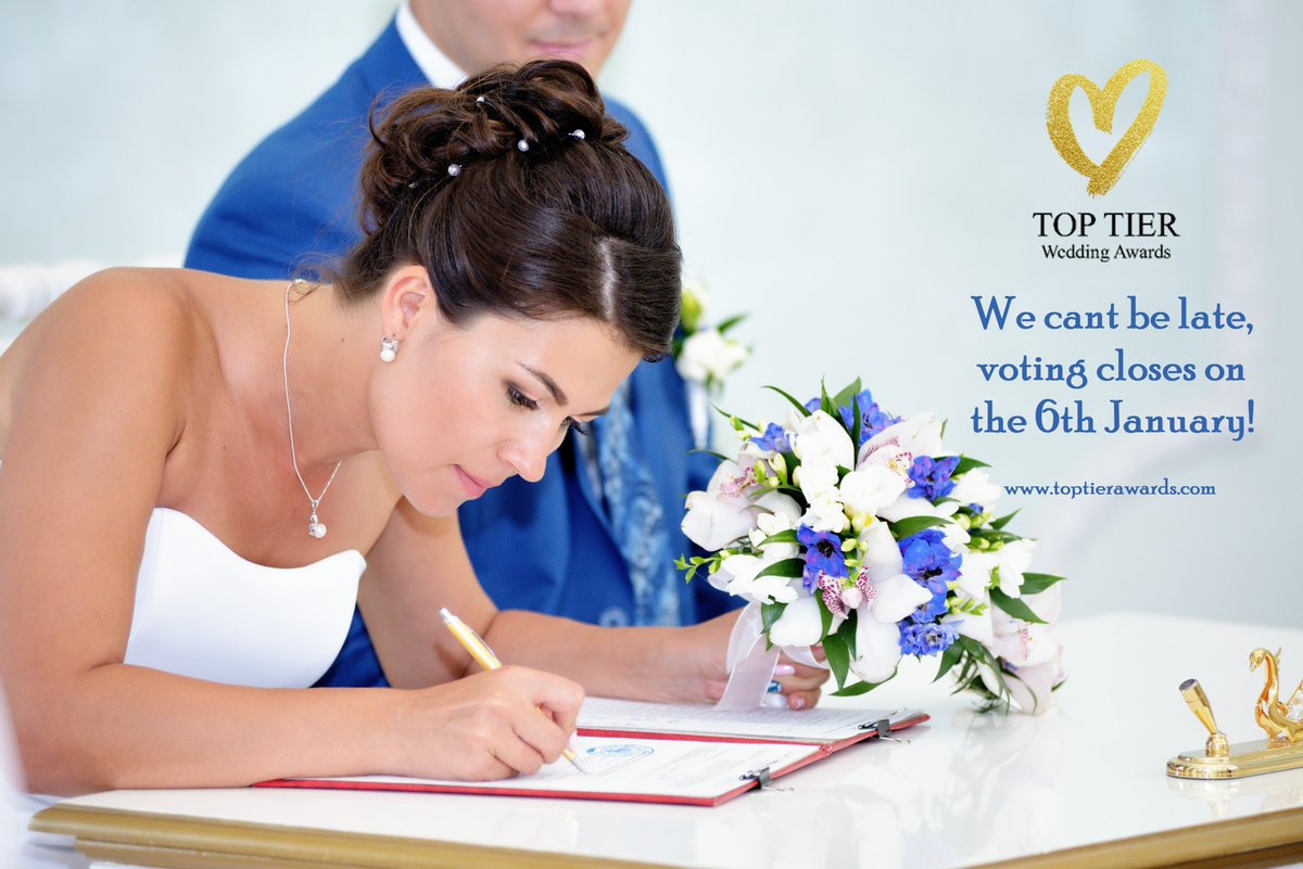 Brides and grooms who were married this year still have time to vote. www.toptierawards #toptier #toptierawards #northscotland #weddingawards
