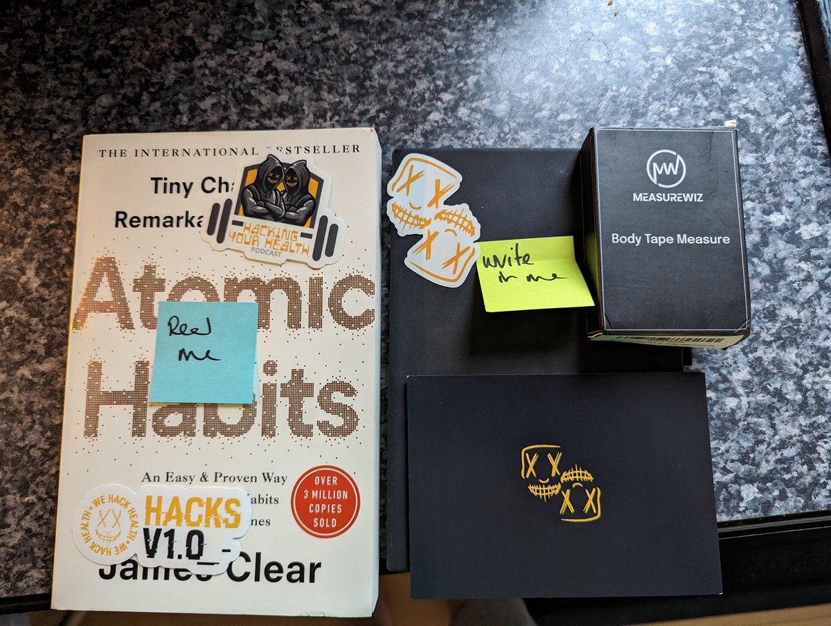 A nice welcome gift came yesterday.  Awesome presents from <a href="/bencanning87/">Ben Canning</a> .  And today's gift is check in results.  #wehackhealth