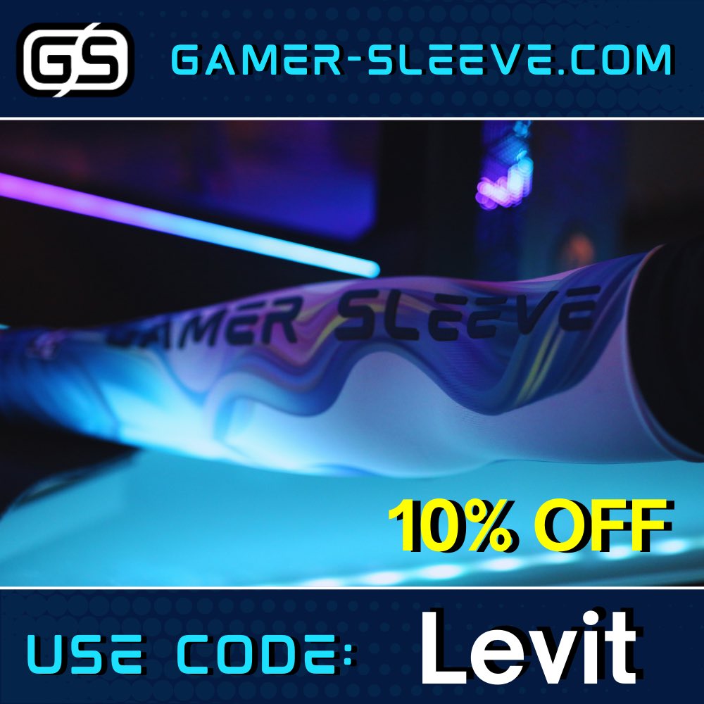 Levit_Chapters's tweet image. Proud to announce our official partnership with @Gamer_Sleeve!

Use code “Levit” for 10% off your next purchase!

#LC