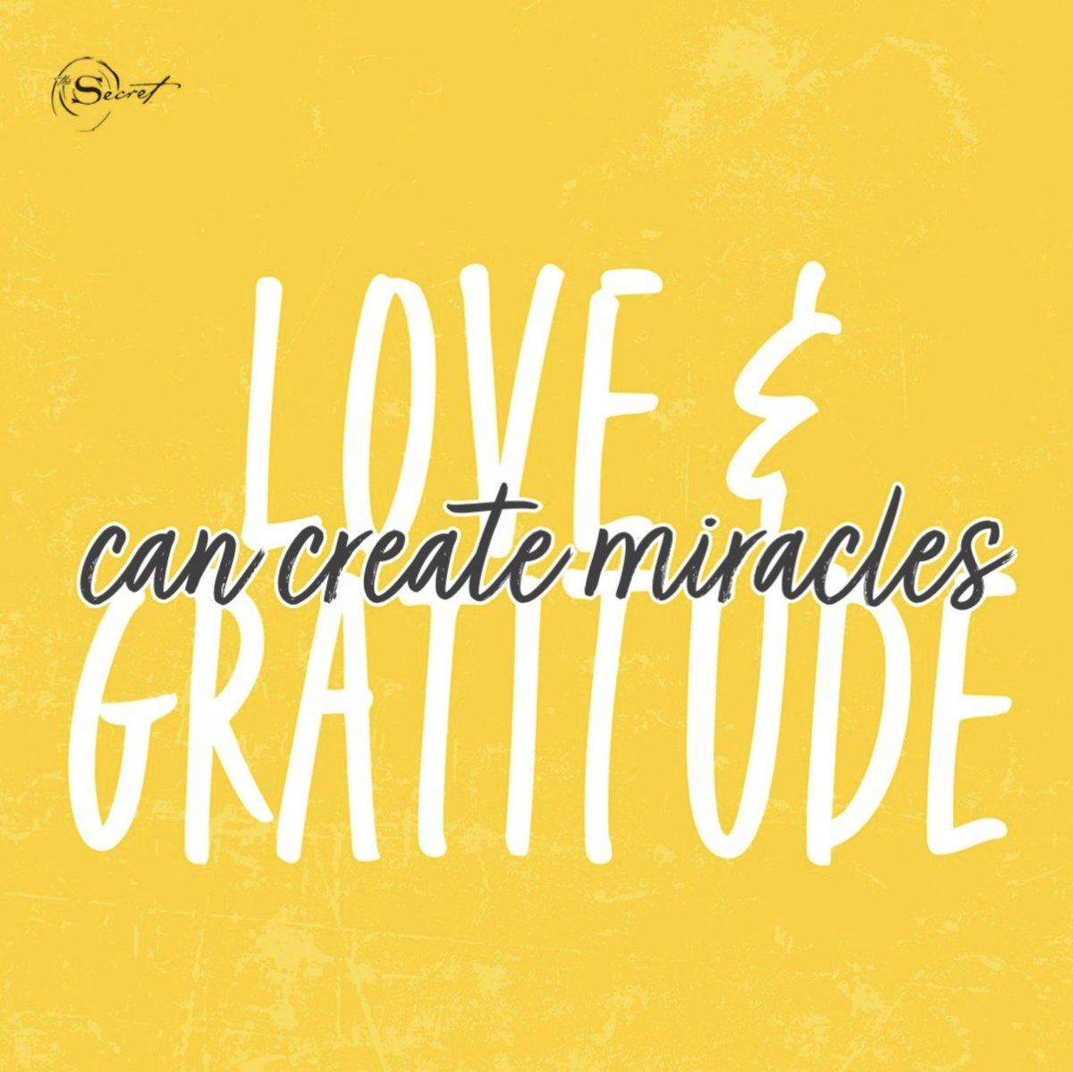 Love and gratitude can part seas, move mountains, and create miracles. And love and gratitude can dissolve any disease.⁠