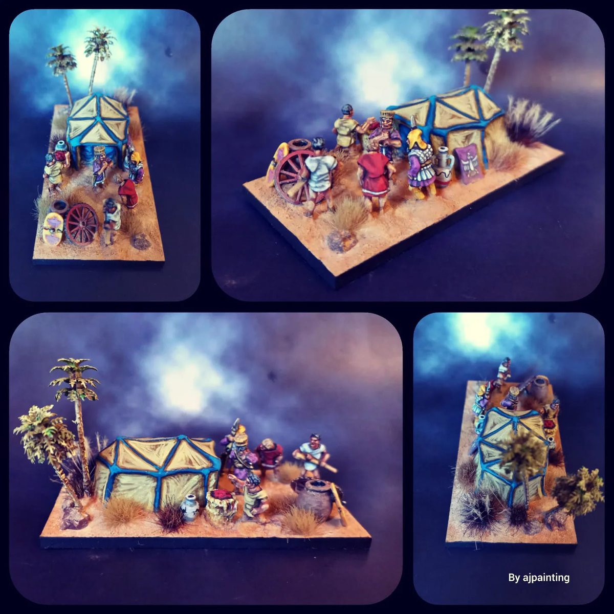Habemus_Ludum's tweet photo. #pintoreshabemusludum
Campamento de guerra persa para el arte de la guerra en 15mm por @painting_aj
#adlg #persian #dba #dbx #habemusludum #picoftheday #miniaturepainting #history #war #forgedinbattle #wargames #saga #westwind #museodelminiaturismo #miniatures #warmonger https://t.co/XAyX25eisz