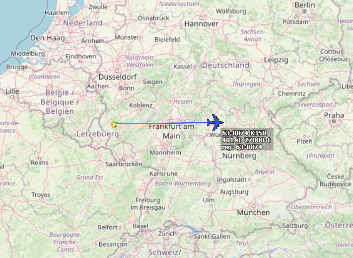 LuftHanzl's tweet photo. KC135 Bart13 ETAD -> https://t.co/8wCZRO179a