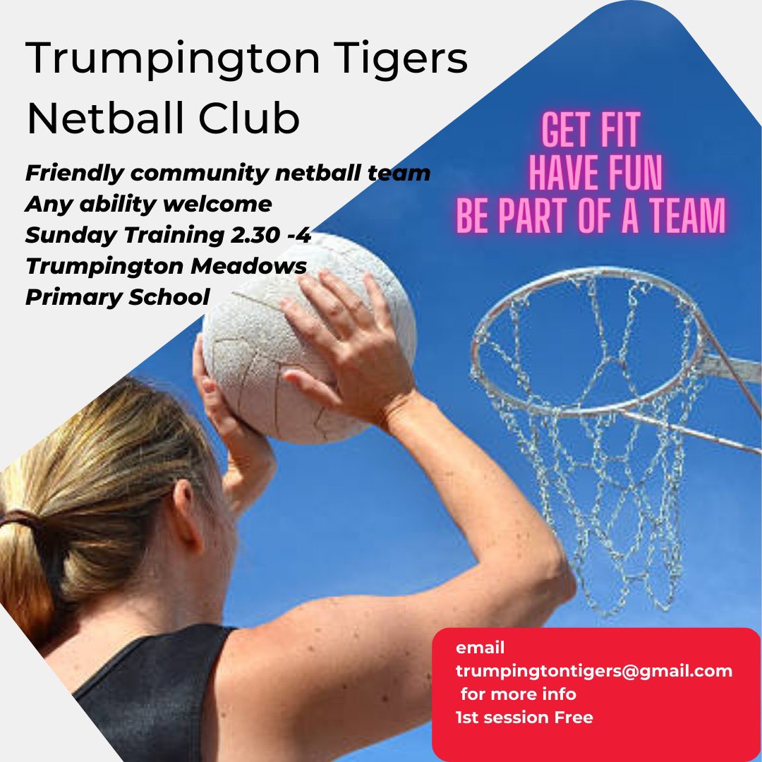 Trumpington Tigers Netball tweet media