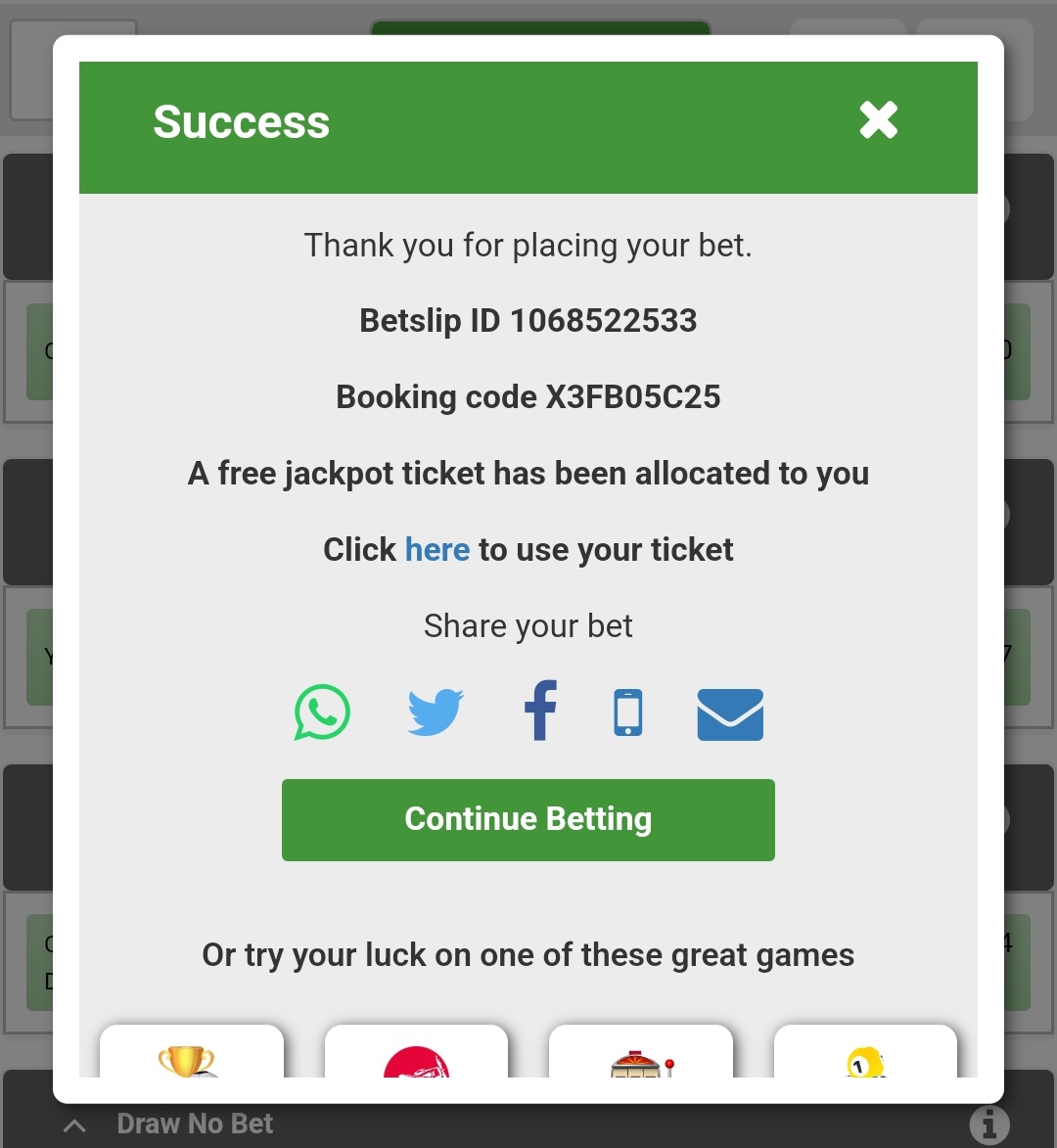 nathidc's tweet image. Cut ✂️ and Edit. I just placed a bet with Betway. Tap here to copy my bet or search for this booking code in the Multi Bet betslip X3FB05C25 betway.co.za/bookabet/X3FB0…