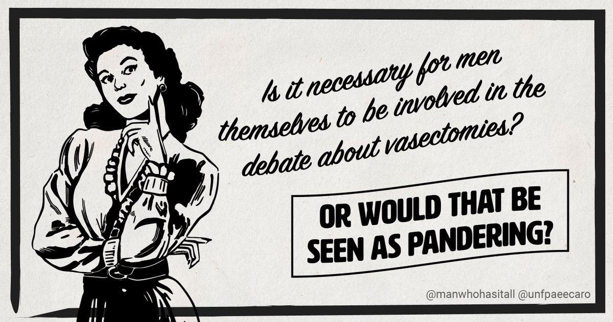 unfpaeecaro's tweet photo. Amusing?
Perhaps, but not for millions of women who don’t get a say in basic decisions about contraception & sexual & #ReproHealth.
With the @manwhohasitall we’re highlighting biases in norms around women’s bodies & roles in society.
https://t.co/RTooFXkOYH
#ParodyAlert https://t.co/kyk3K1Cemj