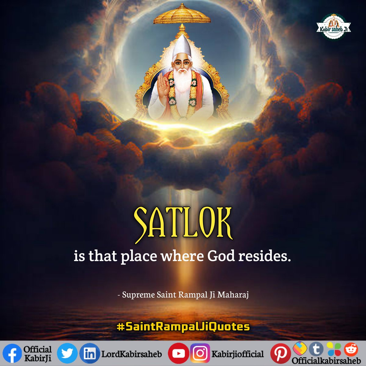 Neha09419074's tweet photo. #GodMorningFriday
Satlok is that place where God resides.! https://t.co/2qI8bnbFRy