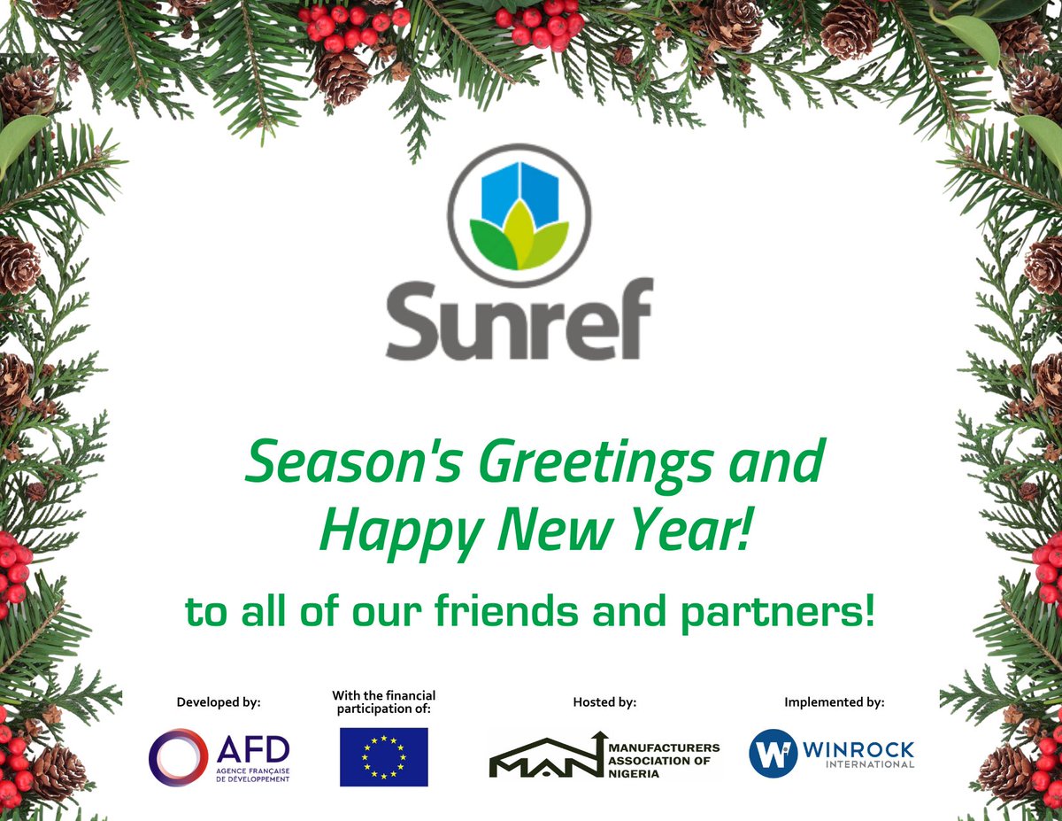 Sunref SUNREF Nigeria (@SunrefNigeria) / Posts / X